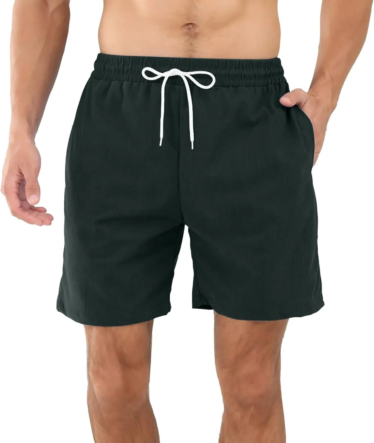 Mens Workout Athletic Shorts Quick Dry Hiking Shorts Lightweight Sports Gym Shorts Running Gym Athletic Shorts