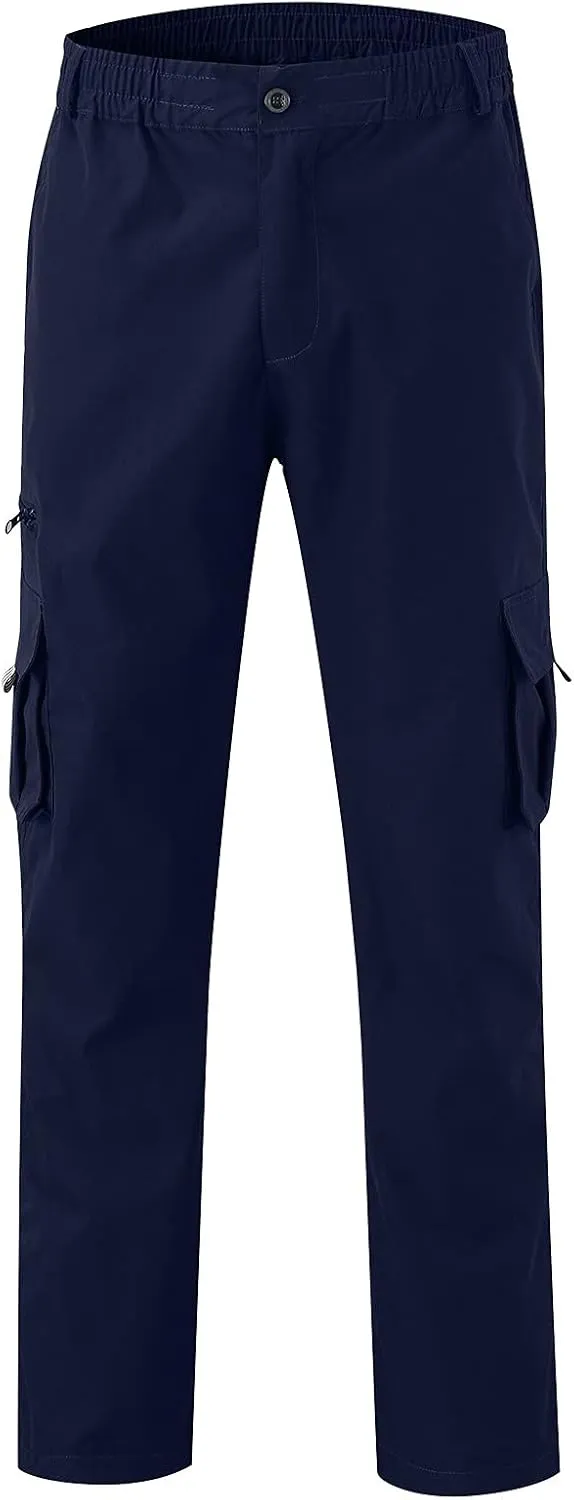 Mens Workout Cargo Sweatpants Sports Work Pants Running Mens Jogger Sweatpants Quick Dry Hiking Trousers Cargo Pants