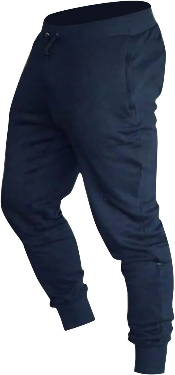 Mens Workout Cargo Sweatpants Stretch Elastic Waist Jogger Sports Pants Drawstring Sports Trousers Joggers for Men