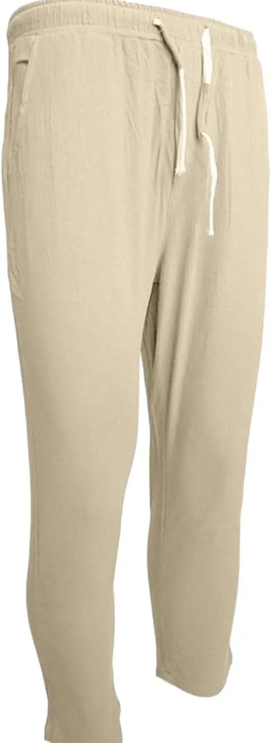 Mens Workout Cargo Sweatpants Striped Cargo Pants for Men Straight Elastic Waist Trousers Work Wear Combat Fitness
