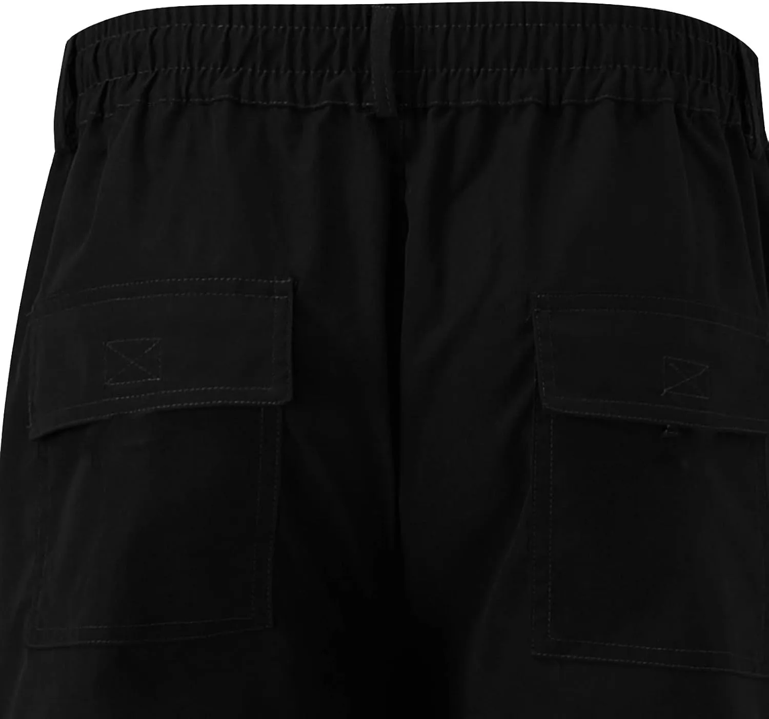 Mens Workout Cargo Sweatpants Sweatpants Open Bottom Straight Leg Casual Loose Fit Baggy Athletic Jogger Pants with