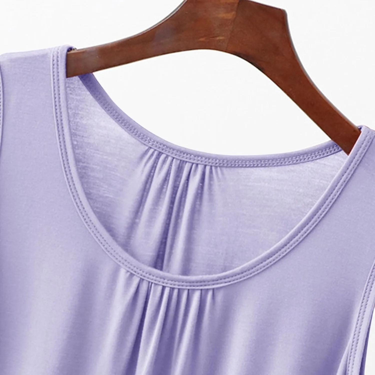 Miyaomn Pajamas Set for Women Comfortable Sleeveless Tank Top and Shorts Sets Solid Color Loose Vest Cami Soft Sleepwear 2pc