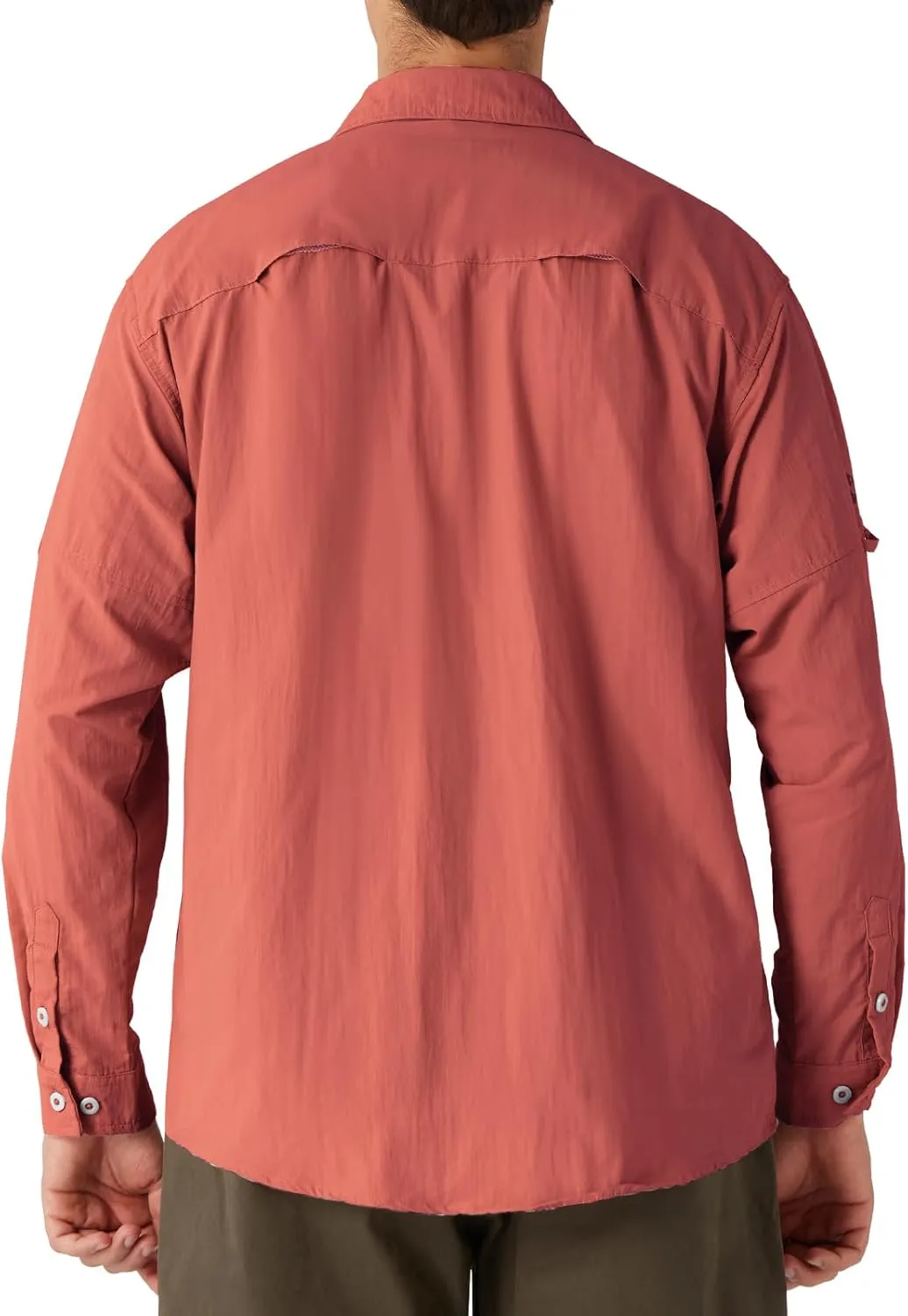 NAVISKIN Men's Sun Protection Fishing Shirts UPF 50  Long Sleeve Sun Shirts for Men PFG Hiking Travel Camping