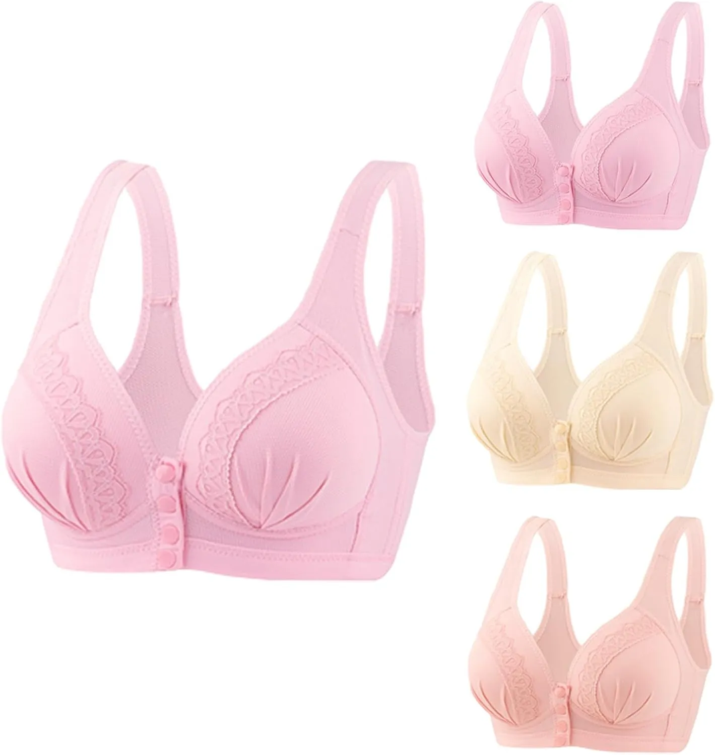 Nursing Bras for Breastfeeding Classic Pregnancy Bra Maternity Bra Breathable Nursing Bras Sleep Bra