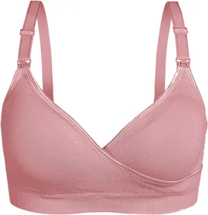 Nursing Bras for Breastfeeding Classic Pregnancy Bra Maternity Bra Breathable Nursing Bras Sleep Bralette