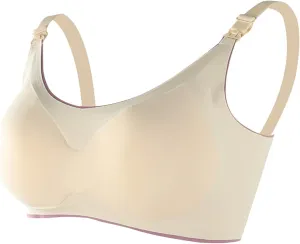 Nursing Bras for Breastfeeding Pregnancy Bra Seamless Maternity Bra Breathable Classic Nursing Bras Sleep Bralette