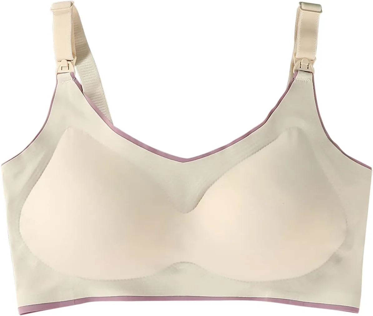 Nursing Bras for Breastfeeding Pregnancy Bra Seamless Maternity Bra Breathable Classic Nursing Bras Sleep Bralette