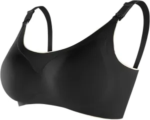 Nursing Bras for Breastfeeding Pregnancy Bra Seamless Maternity Bra Breathable Classic Nursing Bras Sleep Bralette
