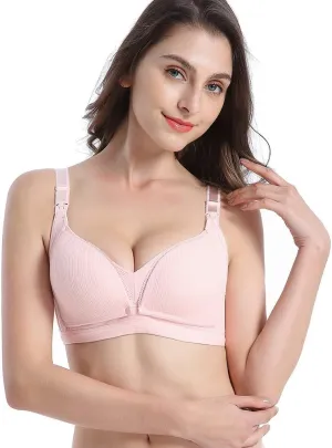 Nursing Bras for Breastfeeding Pregnancy Bra Seamless Maternity Bra Classic Breathable Nursing Bras Sleep Bralette