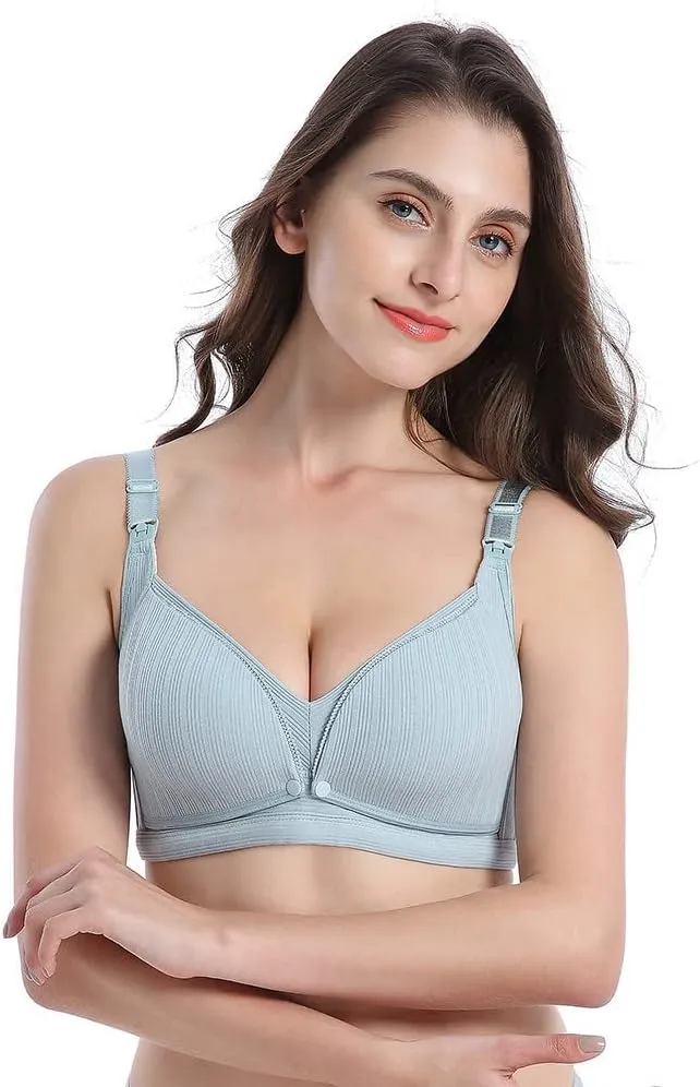 Nursing Bras for Breastfeeding Pregnancy Bra Seamless Maternity Bra Classic Breathable Nursing Bras Sleep Bralette