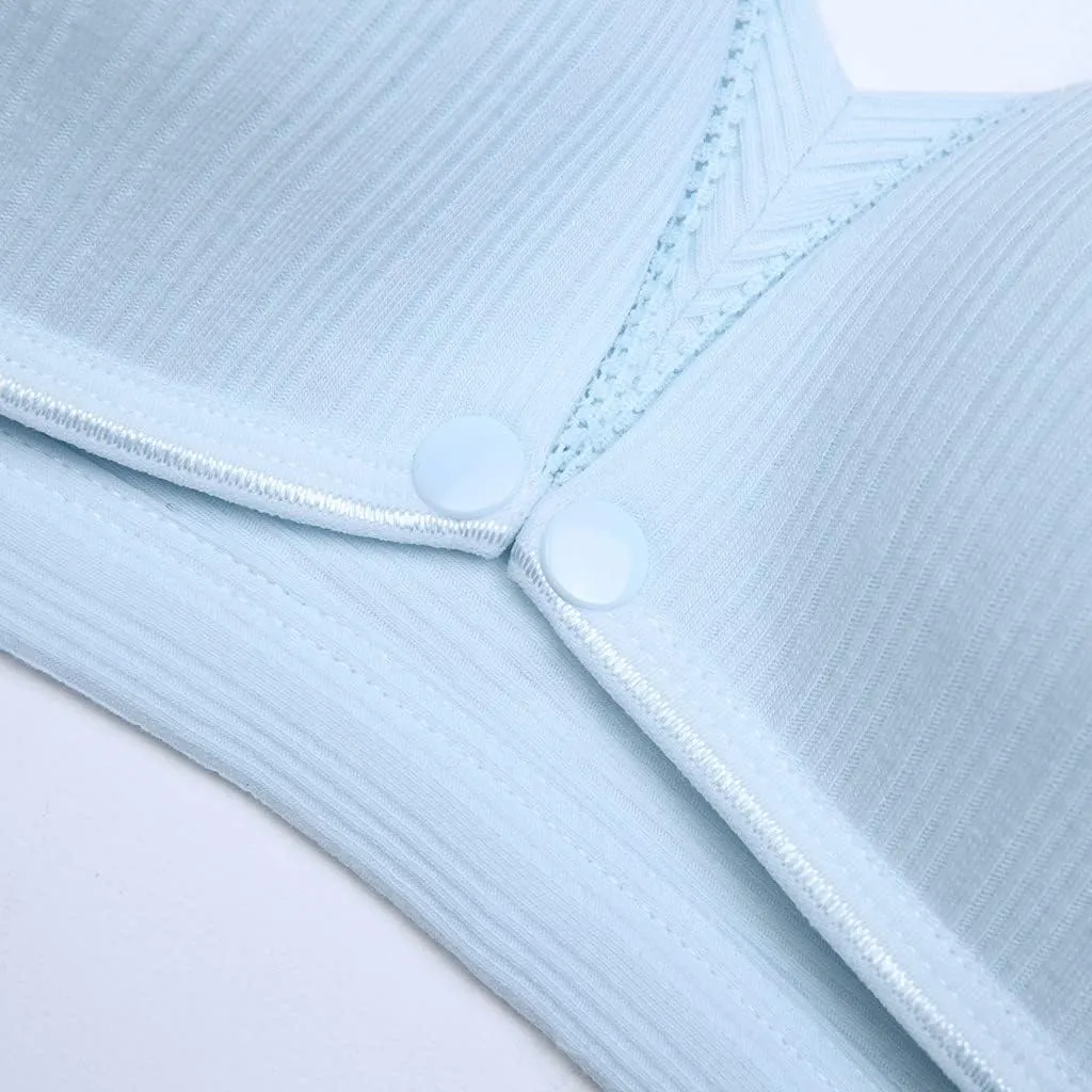 Nursing Bras for Breastfeeding Pregnancy Bra Seamless Maternity Bra Classic Breathable Nursing Bras Sleep Bralette