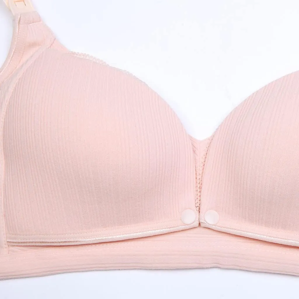 Nursing Bras for Breastfeeding Pregnancy Bra Seamless Maternity Bra Classic Breathable Nursing Bras Sleep Bralette