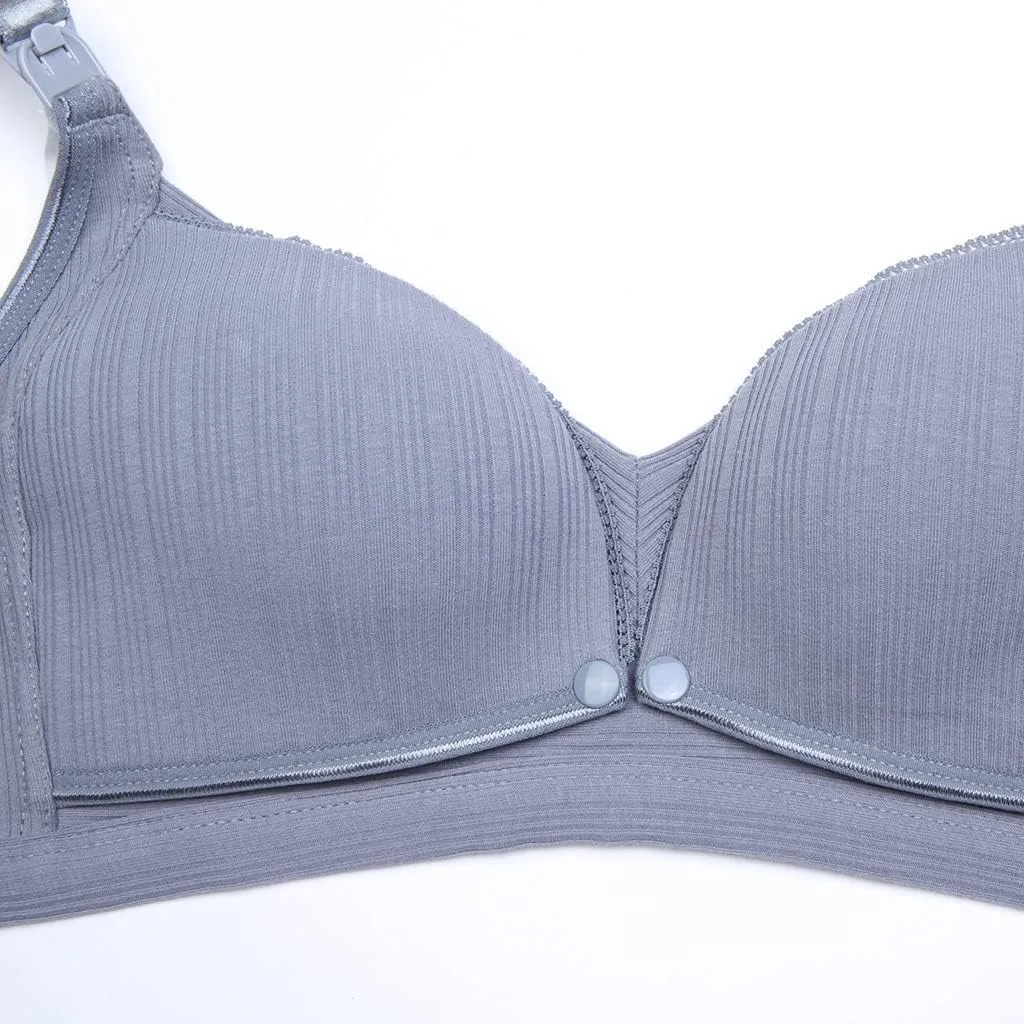 Nursing Bras for Breastfeeding Pregnancy Bra Seamless Maternity Bra Classic Breathable Nursing Bras Sleep Bralette