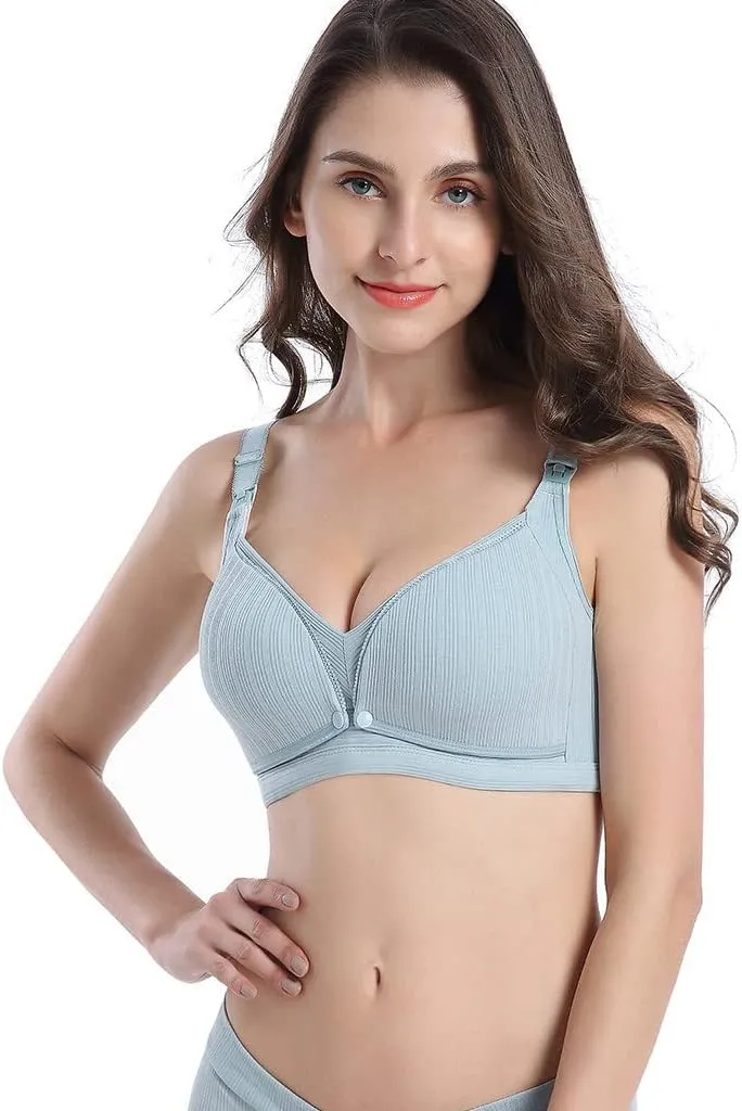 Nursing Bras for Breastfeeding Pregnancy Bra Seamless Maternity Bra Classic Breathable Nursing Bras Sleep Bralette