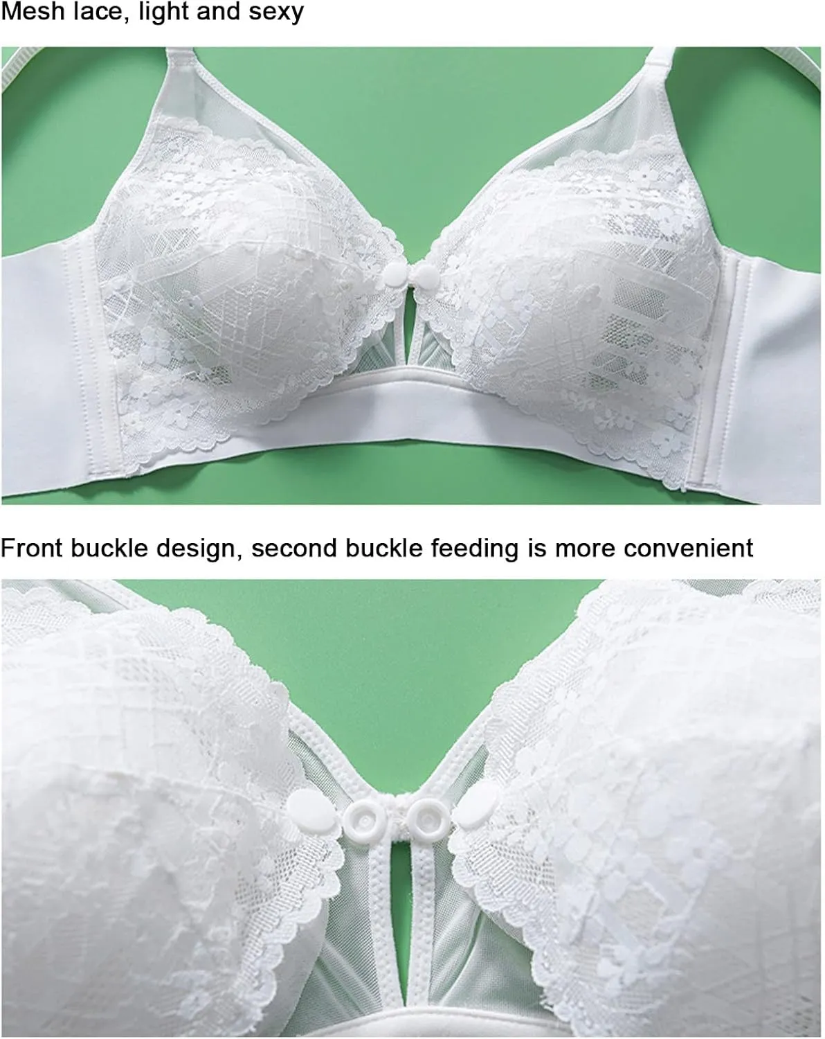 Nursing Bras for Breastfeeding Seamless Pregnancy Bra Maternity Bra Breathable Sleep Bra Nursing Bra Sleep Bralette