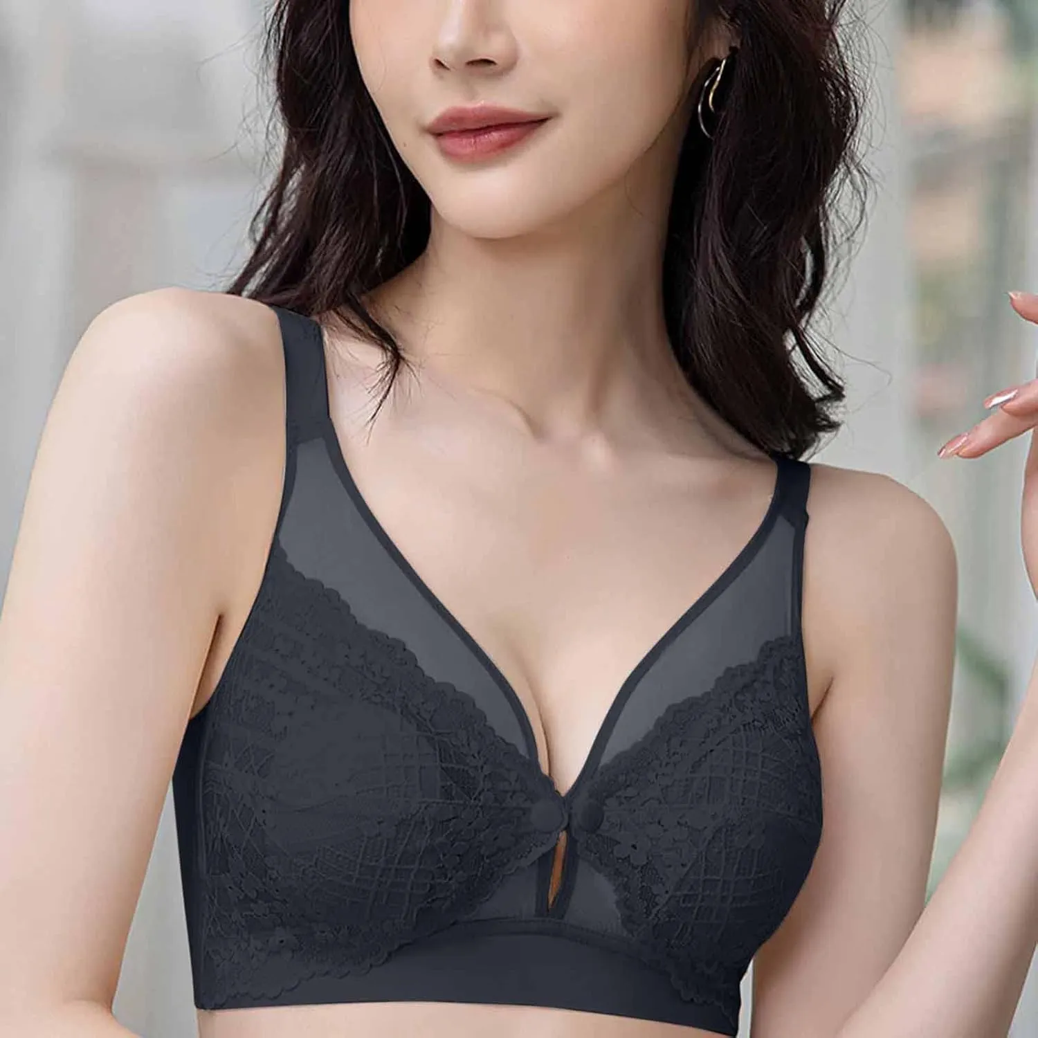 Nursing Bras for Breastfeeding Seamless Pregnancy Bra Maternity Bra Breathable Sleep Bra Nursing Bra Sleep Bralette