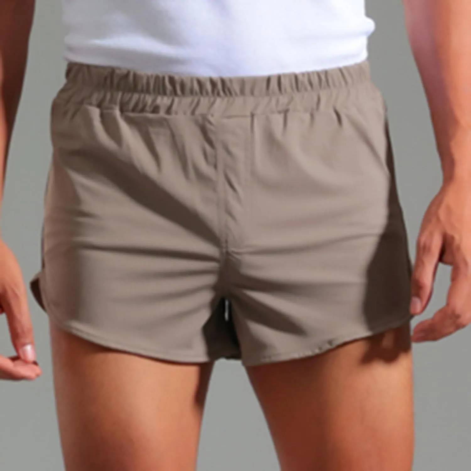 Quick Dry Gym Shorts Men Elastic Waist Running Shorts Lightweight Athletic Shorts Casual Summer Shorts Loose Shorts