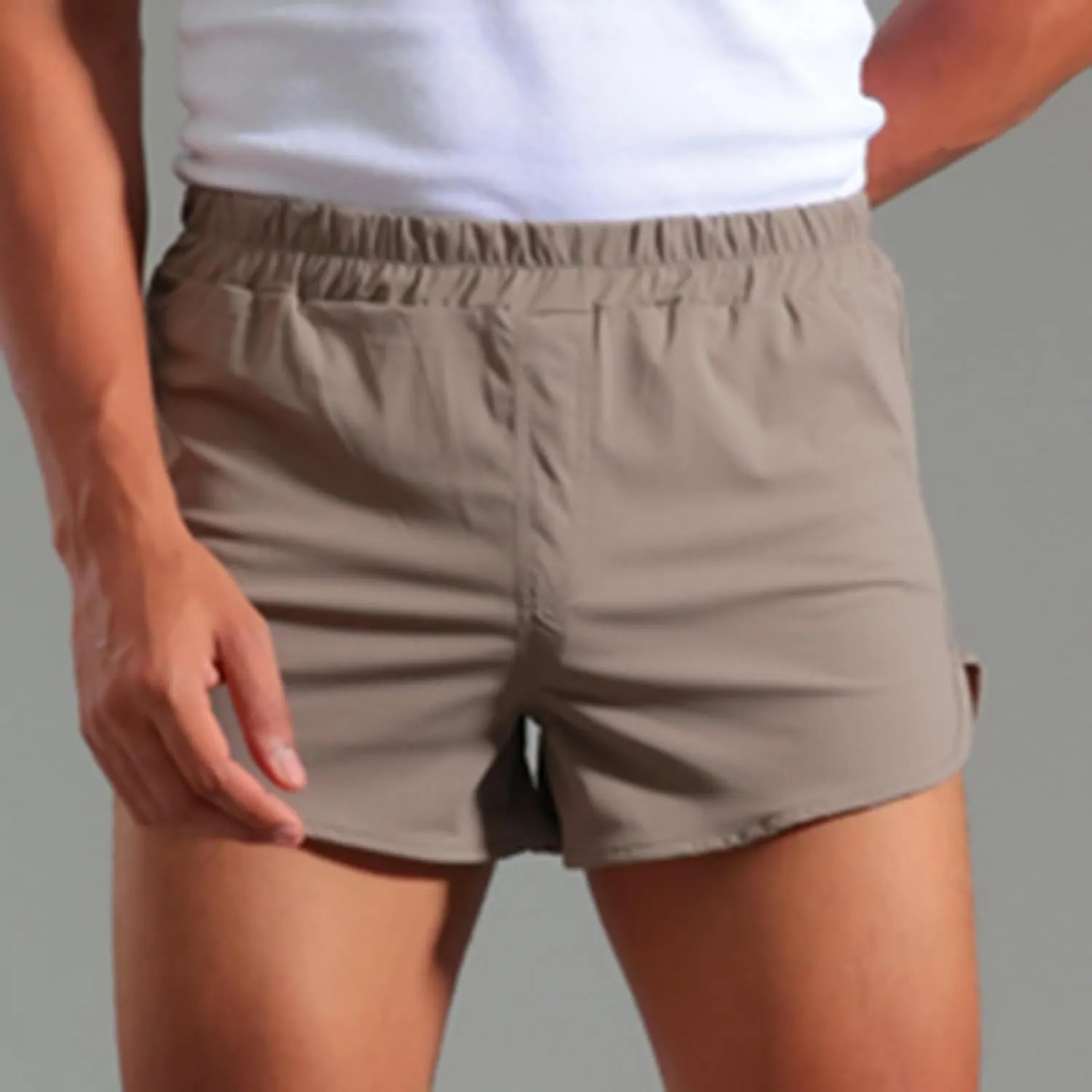 Quick Dry Gym Shorts Men Elastic Waist Running Shorts Lightweight Athletic Shorts Casual Summer Shorts Loose Shorts