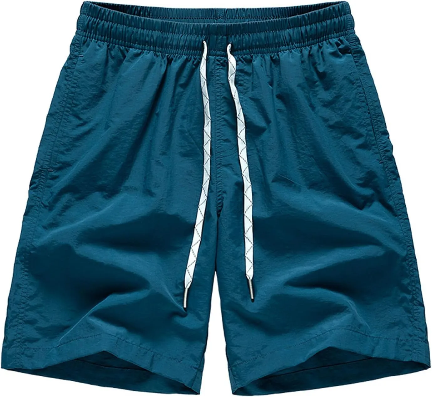 Quick Dry Summer Shorts Men Lightweight Running Shorts Casual Plus Size Breathable Shorts Drawstring Workout Shorts