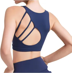 Racerback Tank Top for Women Sexy Sleeveless Yoga Shirts Open Back Activewear Running Sports Gym Quick Dry Tank Top