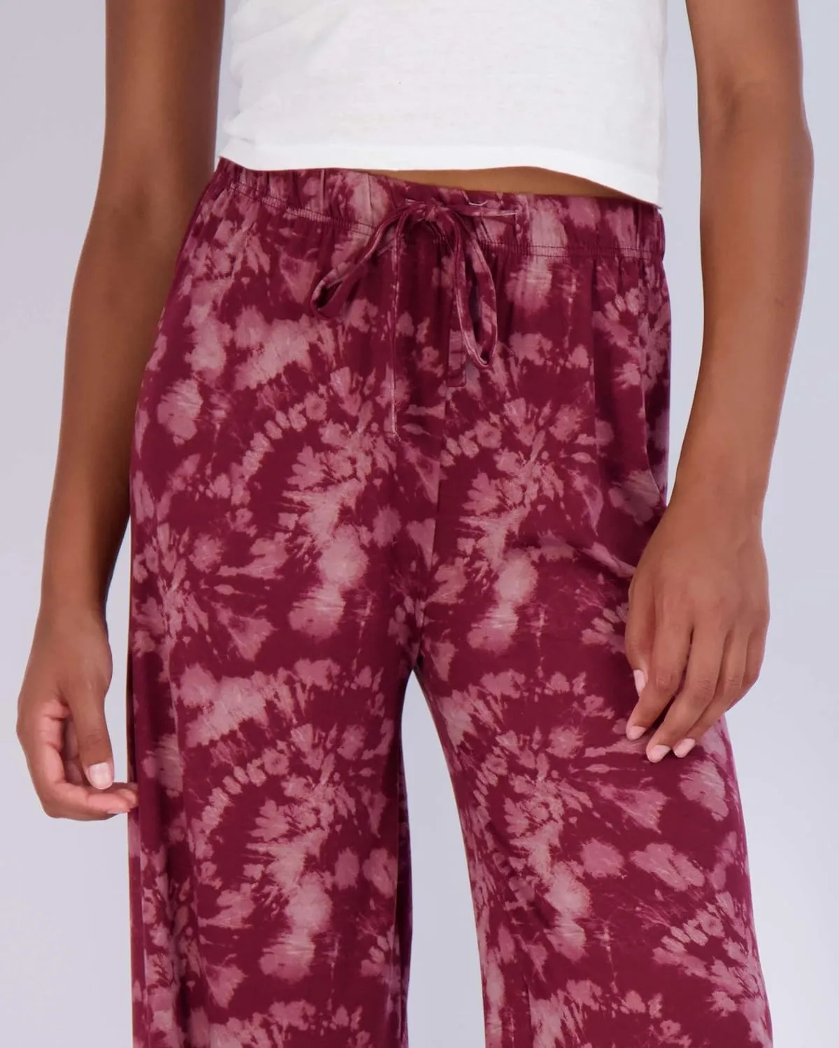 Real Essentials 3 Pack Soft Palazzo Pajama Pants for Women, Wide Leg Comfortable Casual Lounge Yoga Bottoms (Plus Size)
