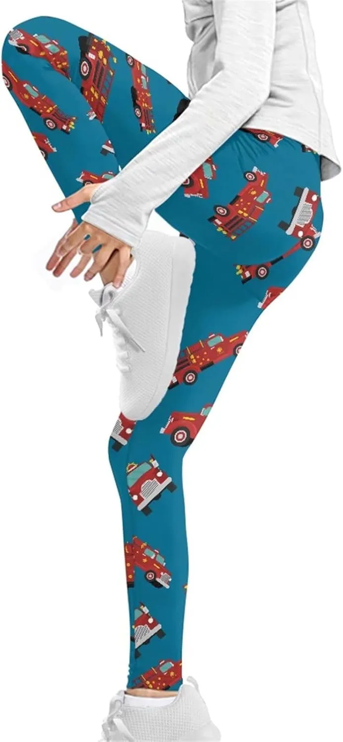 Renewold Girls Leggings, Kids Youth High Waist Yoga Pants Bottoms Activewear