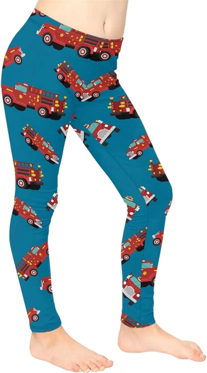 Renewold Girls Leggings, Kids Youth High Waist Yoga Pants Bottoms Activewear