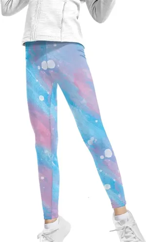 Renewold Girls Leggings, Kids Youth High Waist Yoga Pants Bottoms Activewear