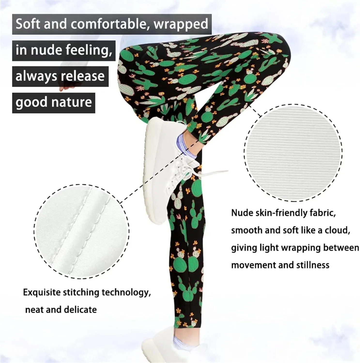 Renewold Girls Leggings, Kids Youth High Waist Yoga Pants Bottoms Activewear