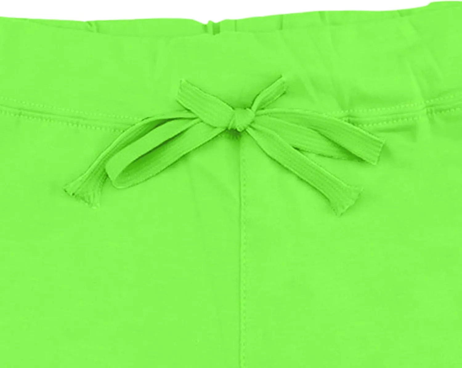 SHAOBGE Biker Shorts for Women Workout Running Shorts High Waisted Yoga Shorts Striped Sweat Shorts Casual Drawstring Shorts