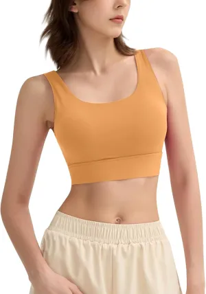 Sports Bras for Women Plus Size Summer Workout Tank Tops Yoga Basic Solid Lingerie Camisoles Cotton Undershirt
