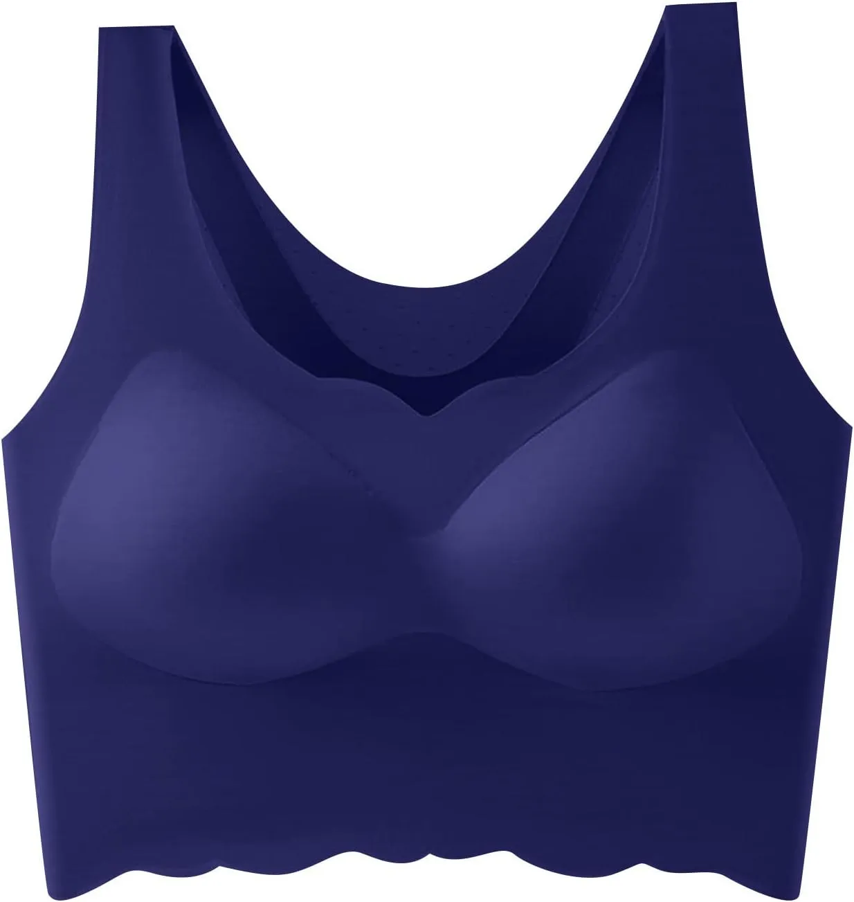 Sports Bras for Women Quick-Dry Padded Wirefree Workout Crop Cute Tank Tops Camisole Yoga Fitness Running Gym
