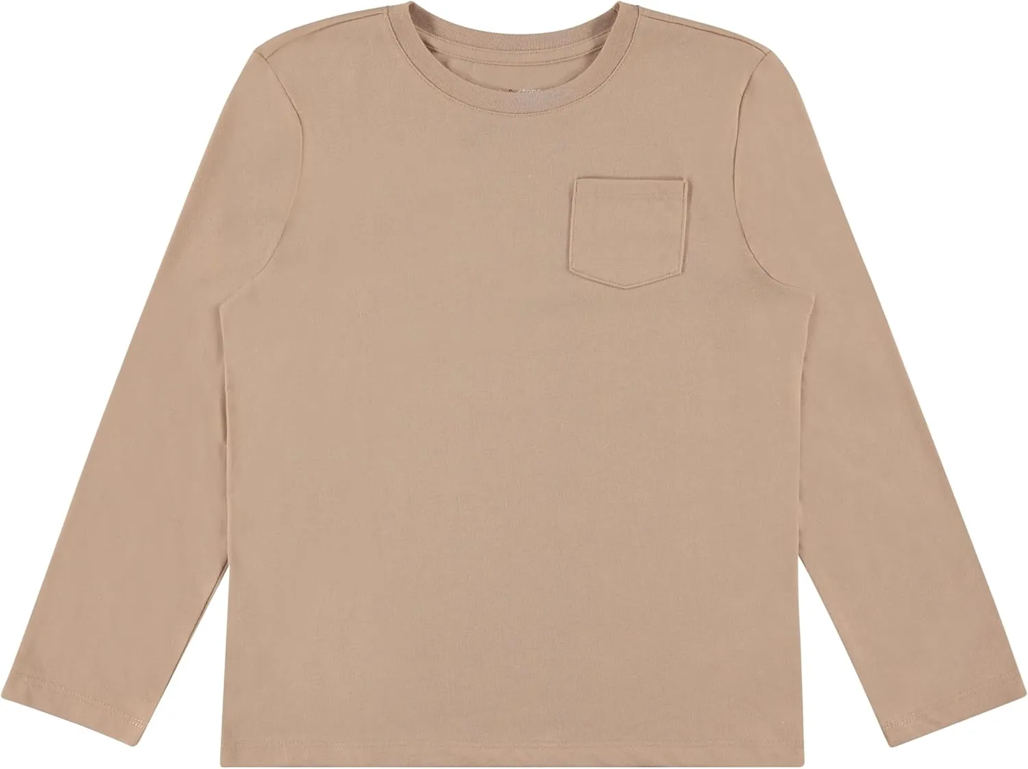 Stitch & Stone Boys 4-Pack Long Sleeve Graphic Tops, Stylish and Comfortable Tees for Kids