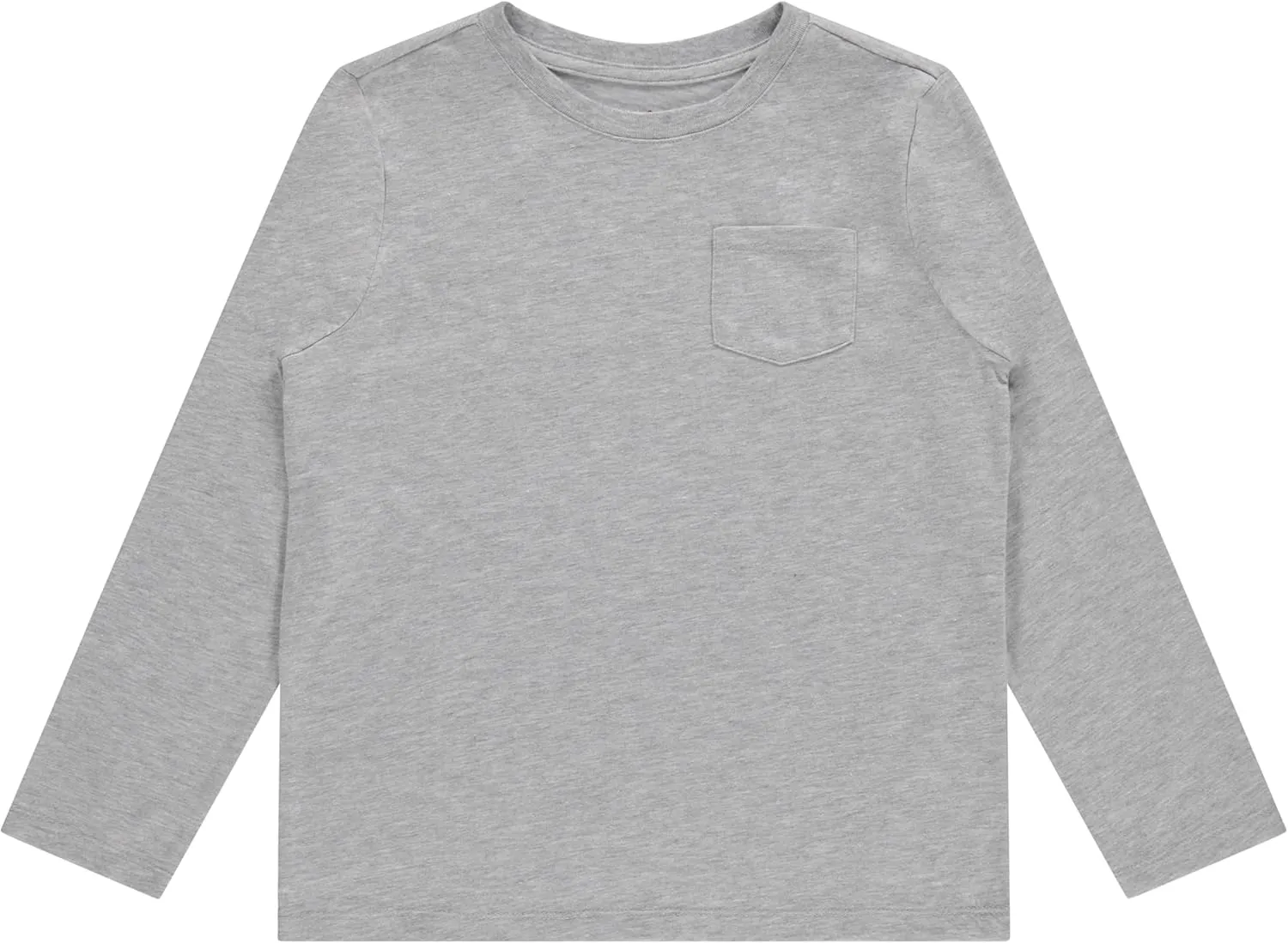 Stitch & Stone Boys 4-Pack Long Sleeve Graphic Tops, Stylish and Comfortable Tees for Kids