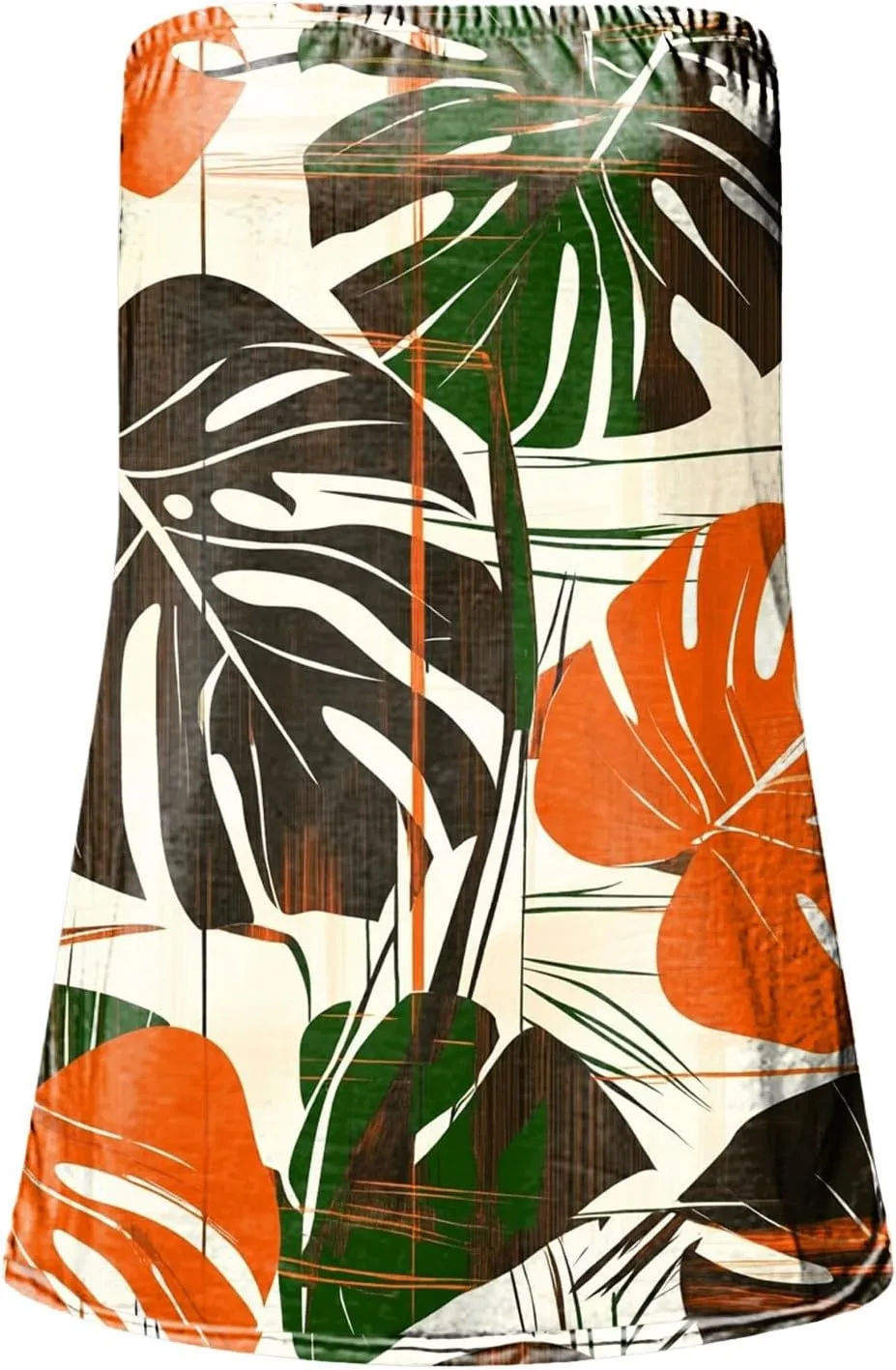 Tank Tops for Women 2025 Tube Tops Strapless Print Tanks Backless Sexy Casual Trendy Sleeveless Tshirts