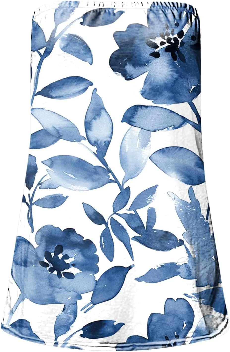 Tank Tops for Women 2025 Tube Tops Strapless Print Tanks Backless Sexy Casual Trendy Sleeveless Tshirts
