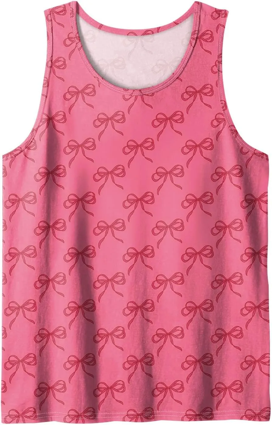 Tank Tops for Women Sleeveless U Neck Summer Activewear Ladies Sports Loose Boho Beach Outfit