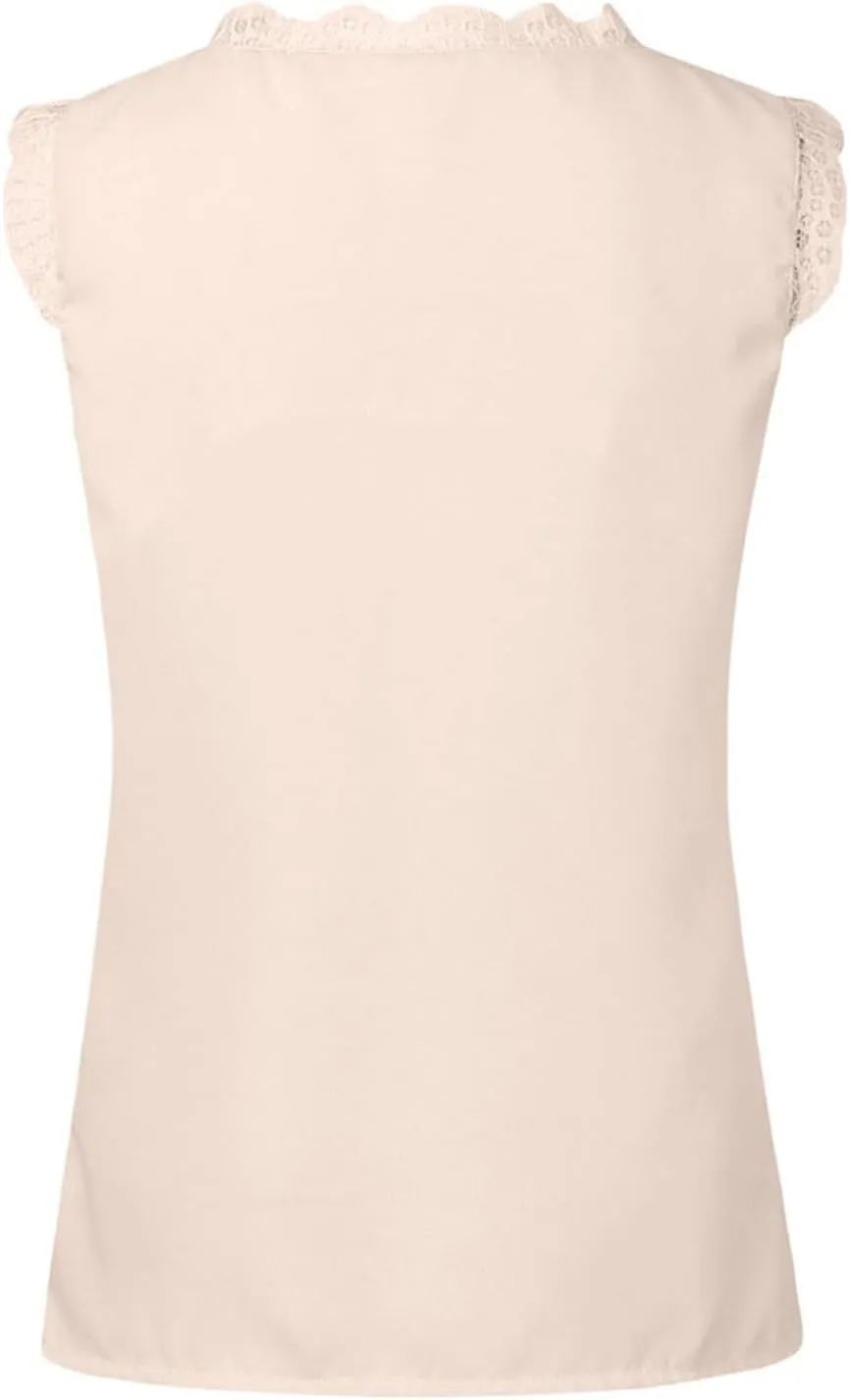 Tank Tops for Women Summer V Neck Silk Satin Blouse Sleeveless Shirt Business Casual Dressy Vacation Outfit
