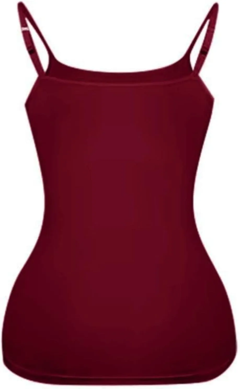 Tank Tops for Women,Shelf Bra Camisoles Adjustable Spaghetti Strap Tank Tops Built in Bra Basic Layer Cami