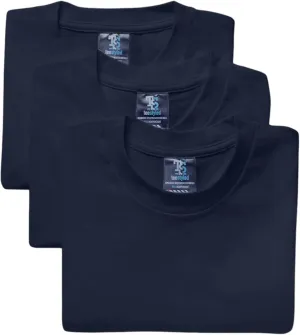 Tee Styled 3-Pack 9 Oz. Luxury T-Shirts for Men | Premium Cotton Tees | Durable Plain Shirts | Comfortable Multipack