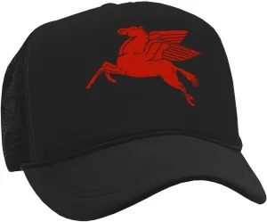 The Goozler Pegasus Classic Vintage Retro Adjustable Unisex Trucker Hat Urban Style Outdoors Trucking Motorsports 80s 90s Cap