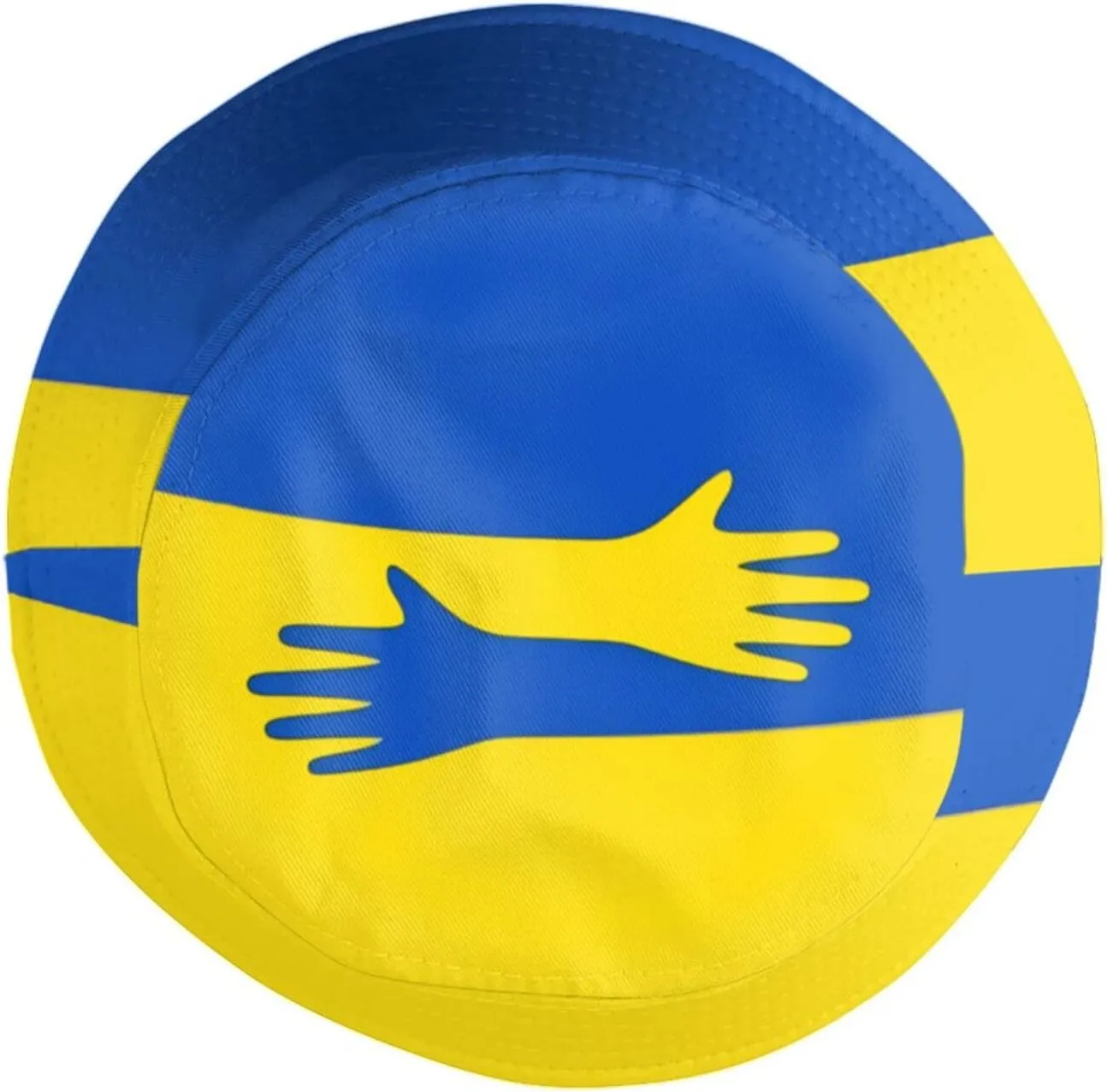 Ukraine Flag Bucket Hat Fashion Beach Sun Wide Brim Cap Outdoor Fisherman Hats for Women Men Teens