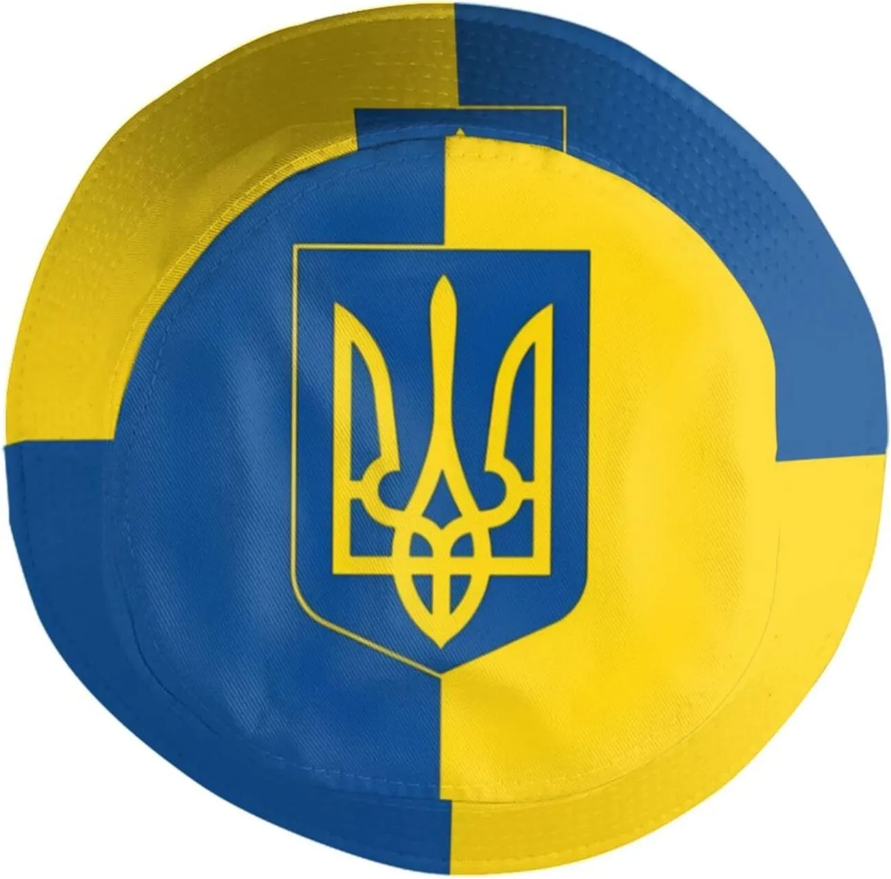 Ukraine Flag Bucket Hat Fashion Beach Sun Wide Brim Cap Outdoor Fisherman Hats for Women Men Teens