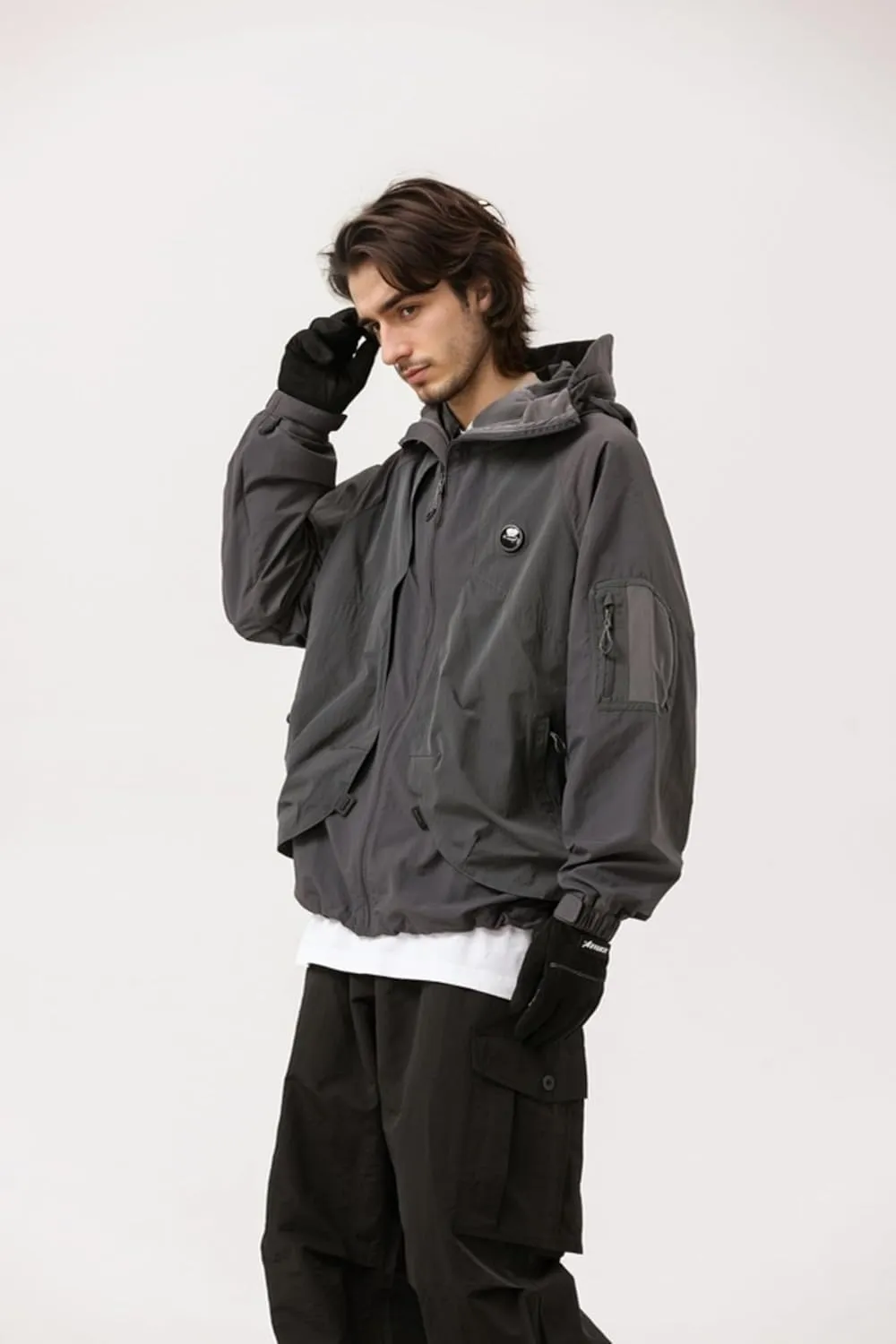 UPF50  Waterproof Windproof Sun Hoodie - Unisex Outdoor Jacket with Perfect for Hiking, Cycling & Urban