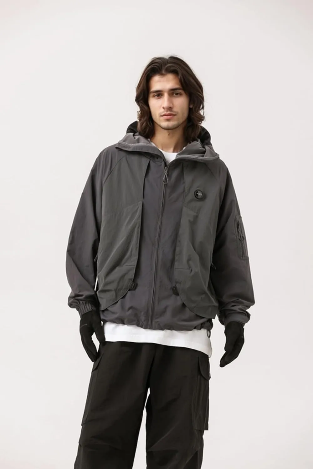 UPF50  Waterproof Windproof Sun Hoodie - Unisex Outdoor Jacket with Perfect for Hiking, Cycling & Urban