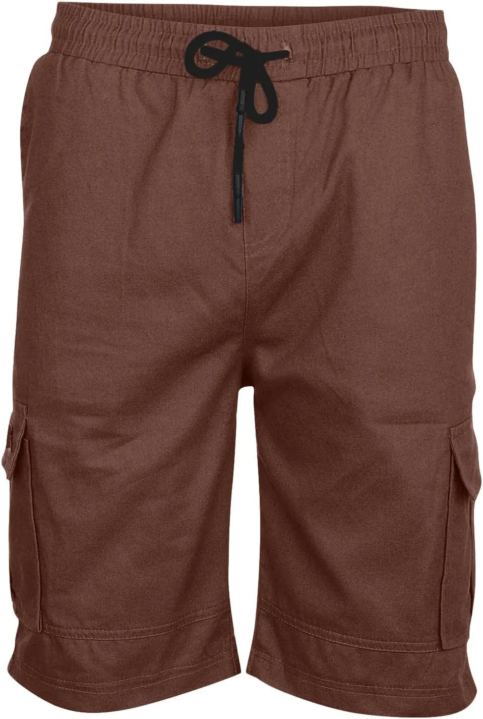 WENKOMG1 Mens Cotton Gym Shorts,Solid Elastic Waist Drastring Workout Shorts Running Jogging Trunks Basketball Shorts