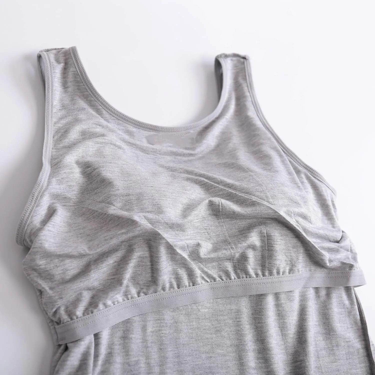 Women's 2 Pack Tank Tops Seamless Workout Tank Tops Sleeveless Athletic Sports Shirts Yoga Clothes with Built in Bra
