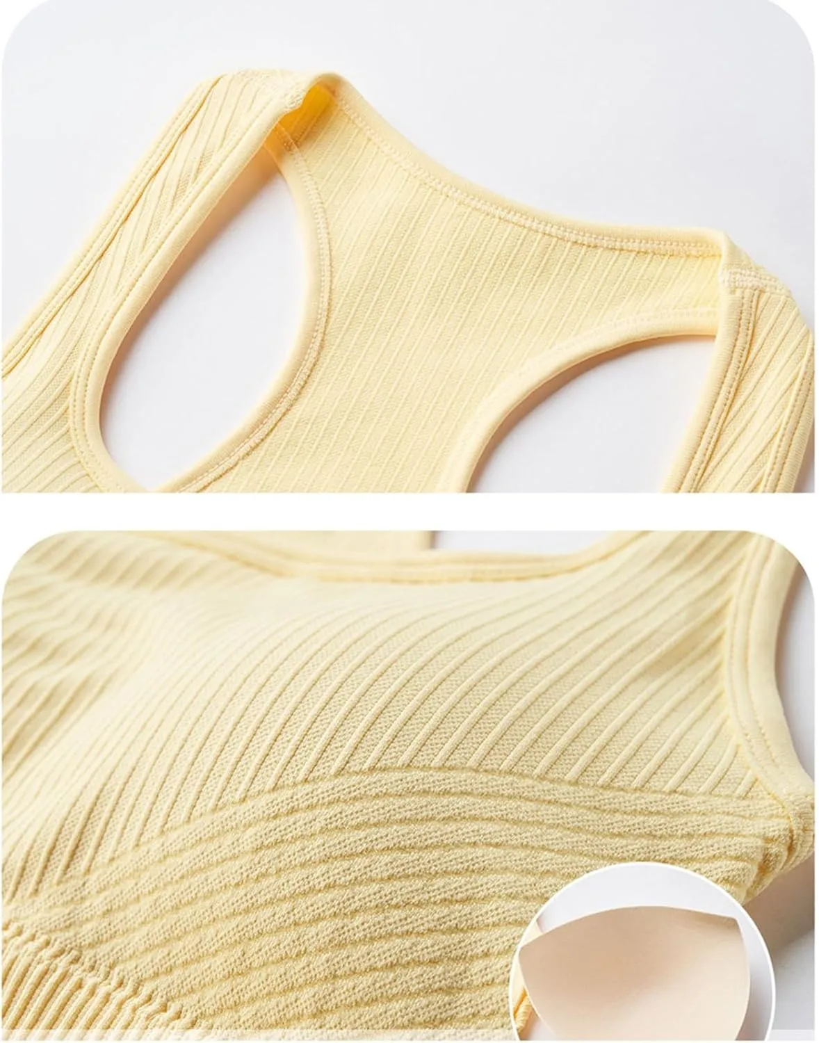 Women's Crop Tank Tops Stretch Slim Yoga Fitness Sport Bralettes Underwear Quick-Dry Wicking Bras Corset Vest Tops