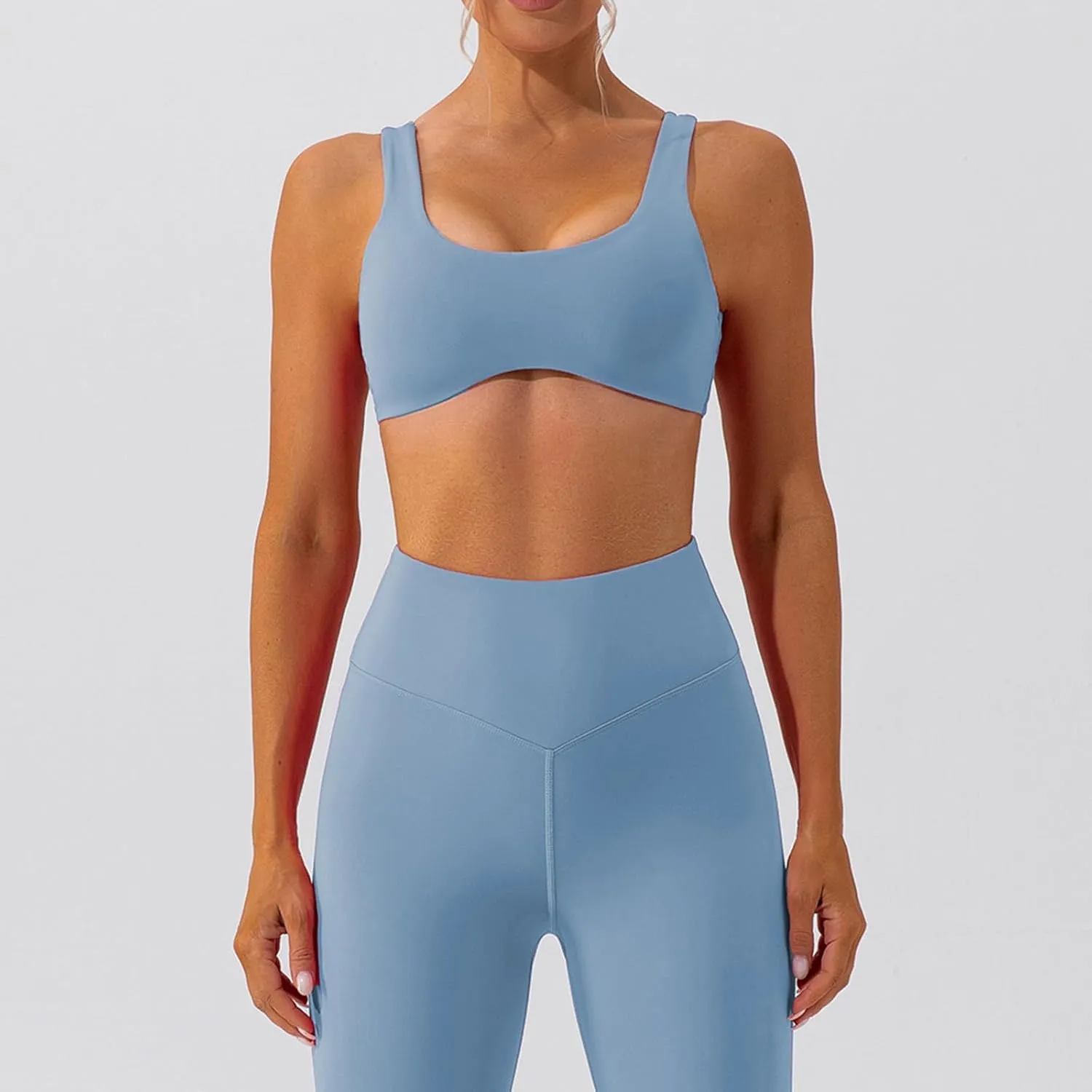 Women's Gym Workout Sports Bras Seanless No Underwire Quick Dry Bralette Comfy Yoga Running Bras