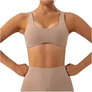 Women's Gym Workout Sports Bras Seanless No Underwire Quick Dry Bralette Comfy Yoga Running Bras